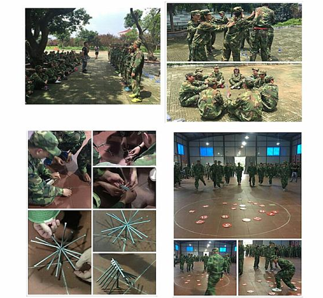 廣州牛商們在黃埔青少年軍?；顒?dòng)照片